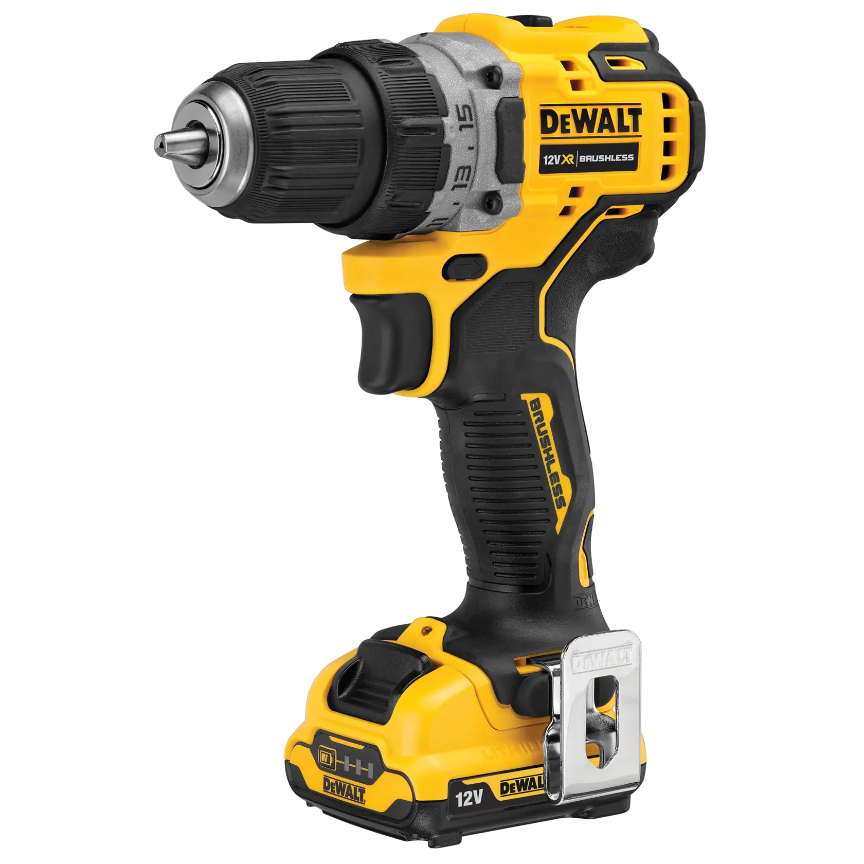 12V XR® kömürsüz sub-kompakt vidalama makinesi - 2 x 2Ah akü