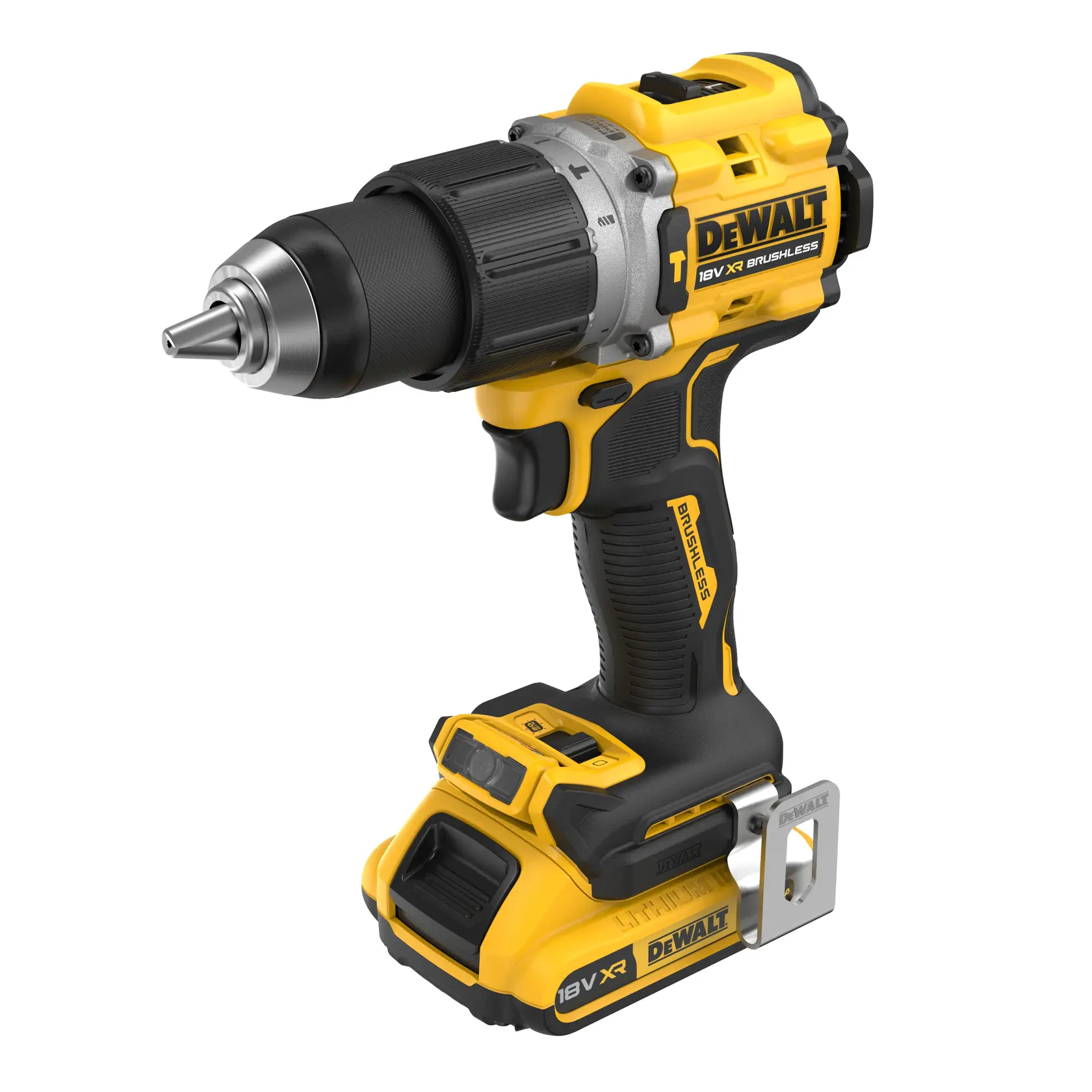 18V XR Kömürsüz Darbeli Matkap 2X 2Ah Batarya