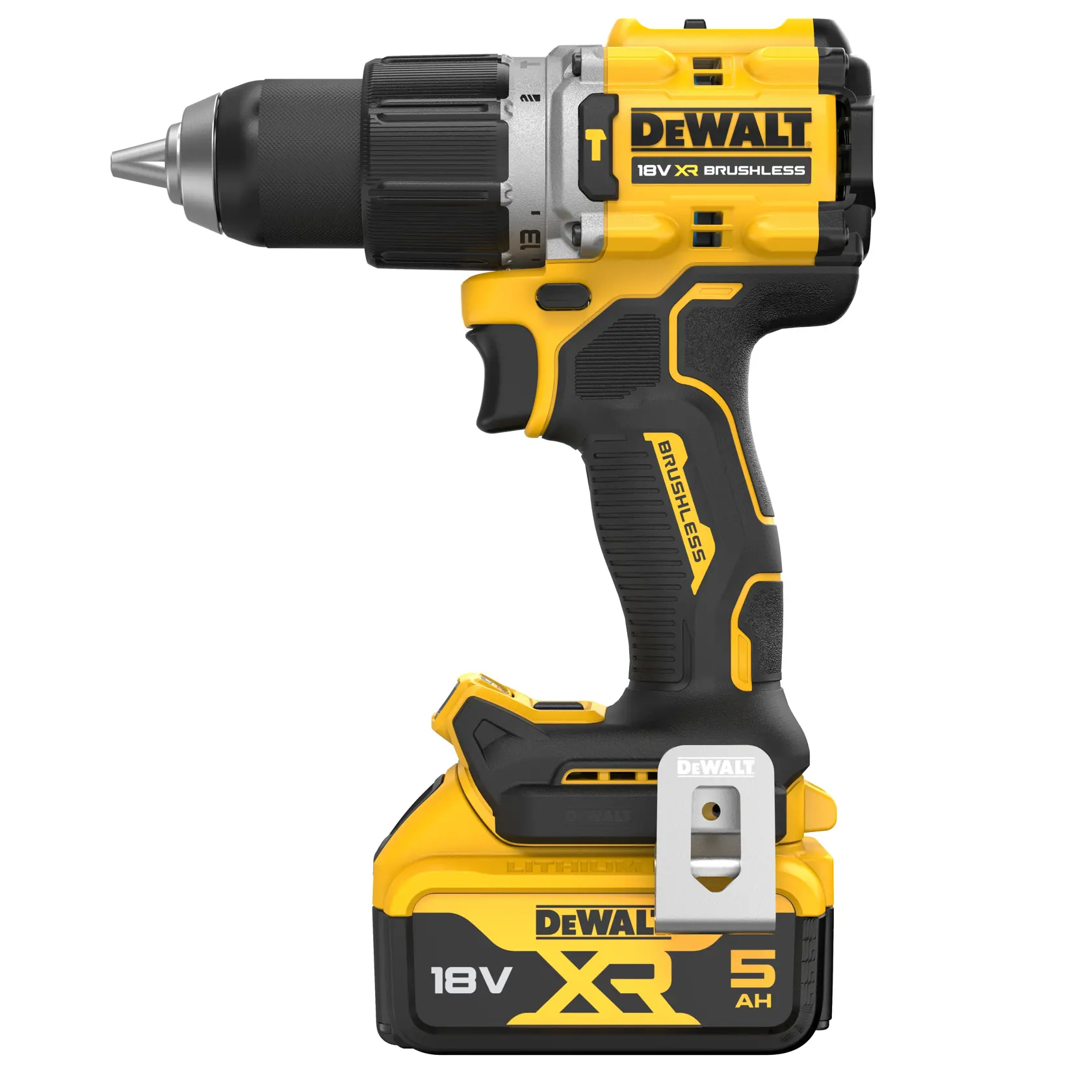 Dewalt 18V XR Kömürsüz Darbeli Matkap 2X 5Ah Batarya