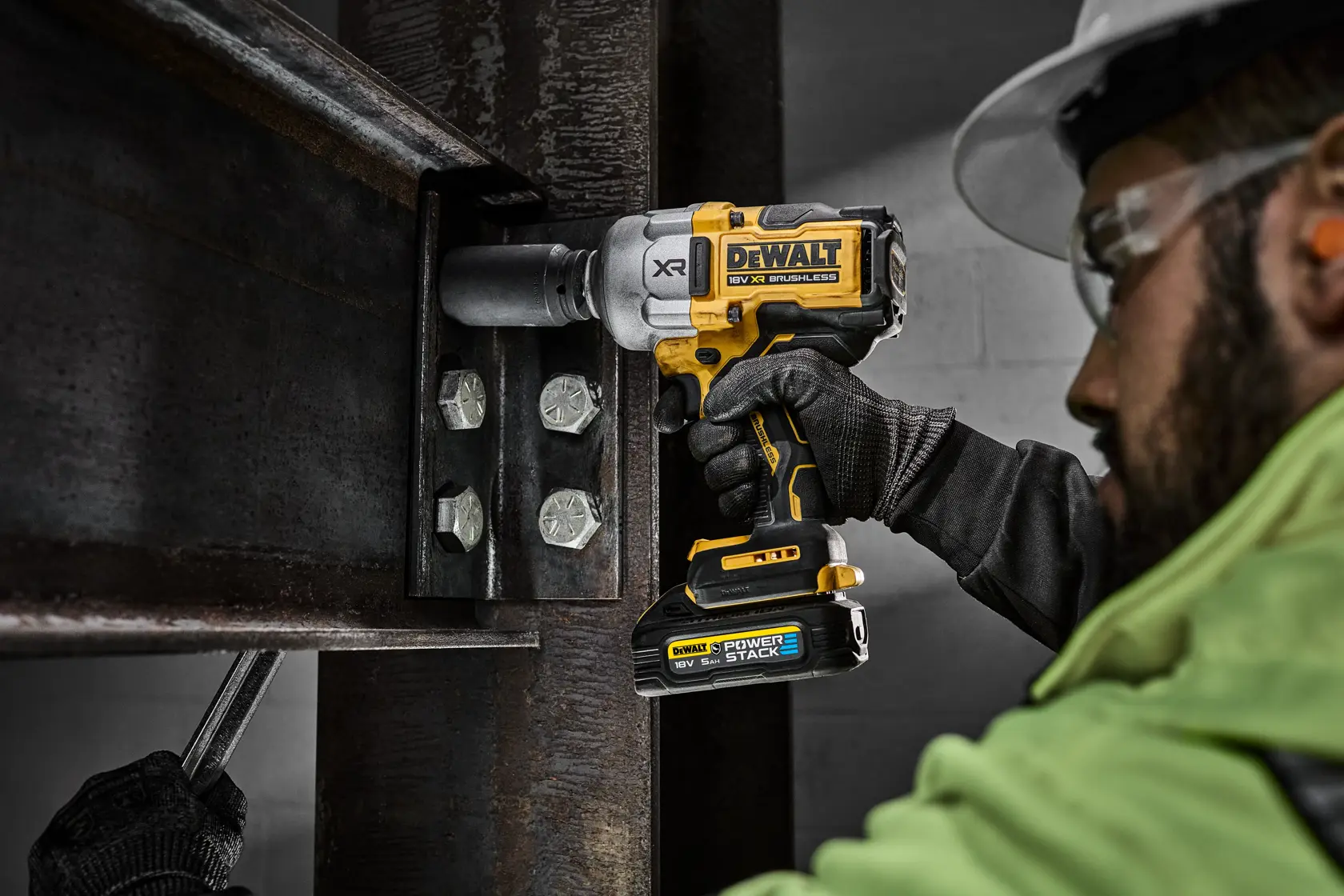18V XR Kömürsüz 3/4" Yüksek Torklu Darbeli Somun Sıkma Aleti