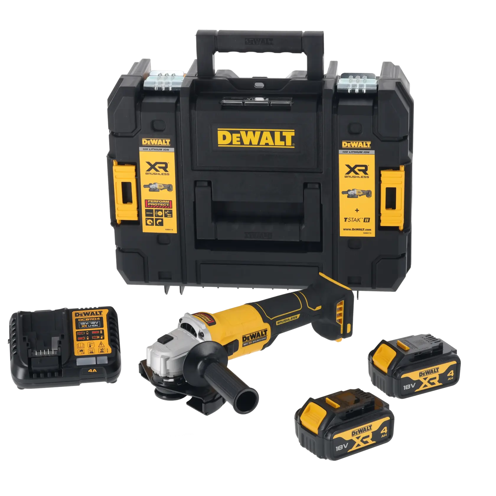 DEWALT logo centered on a white background.