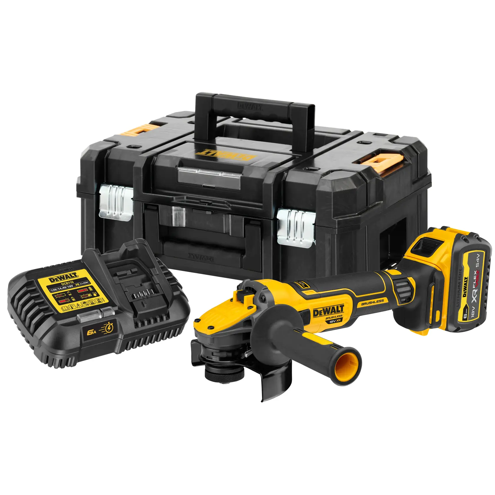 18V 6.0Ah 125Mm Akülü Taşlama Makinesi