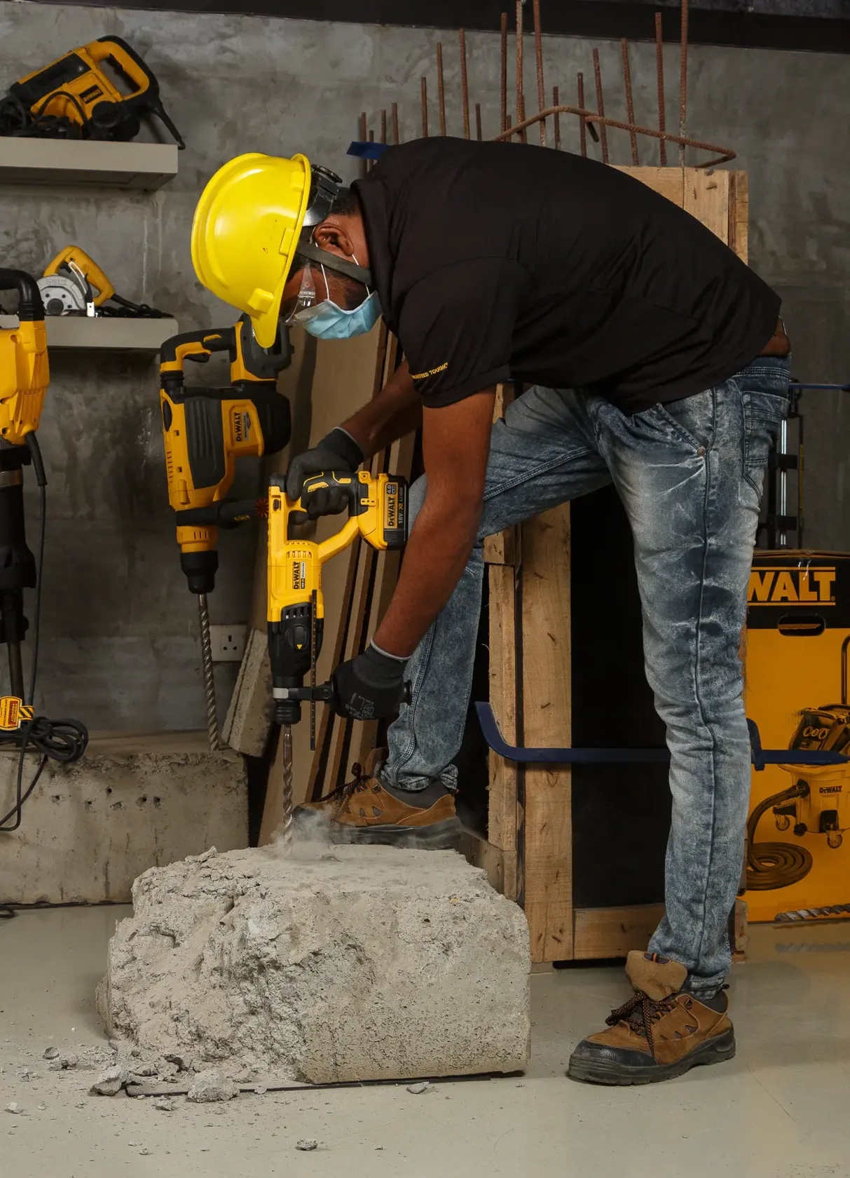 18V Kömürsüz Sds-Plus Kırıcı/Delici Pnömatik Matkap (Bataryasız)T-Stak Çanta