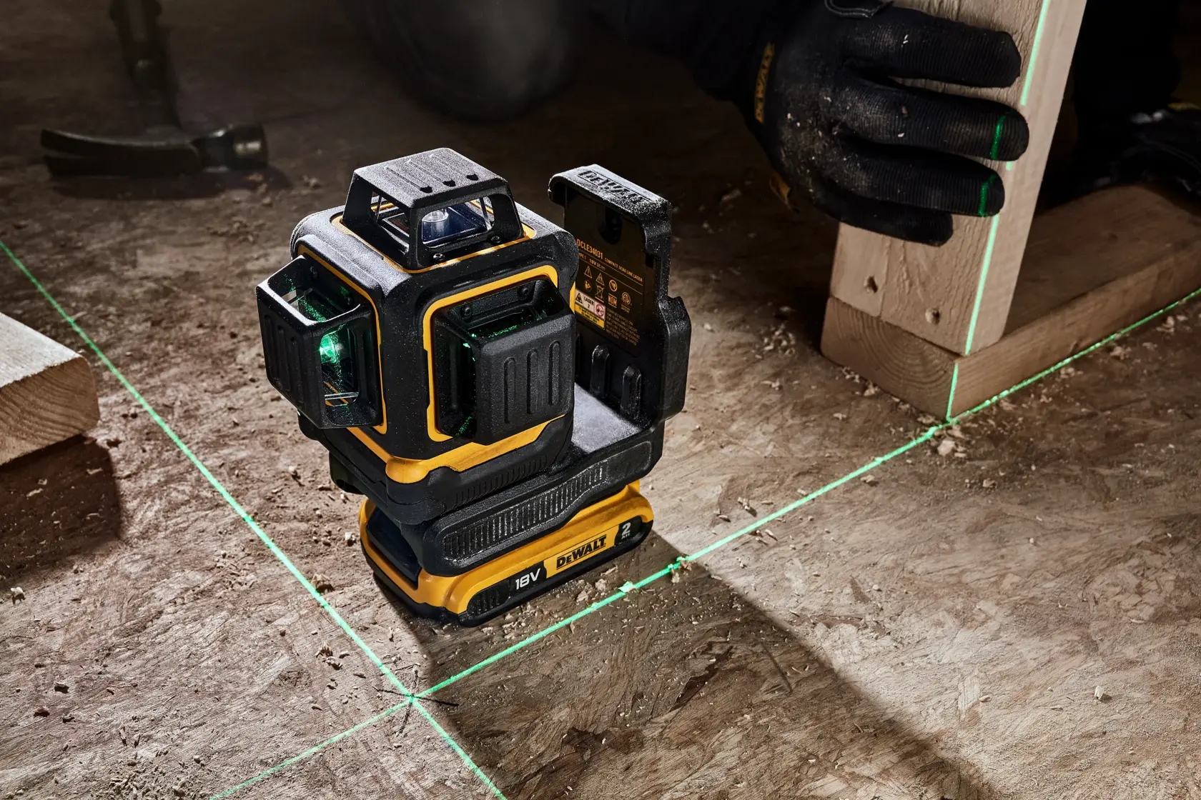 18V XR® kompakt 3 x 360 lazer (SADECE ALET)