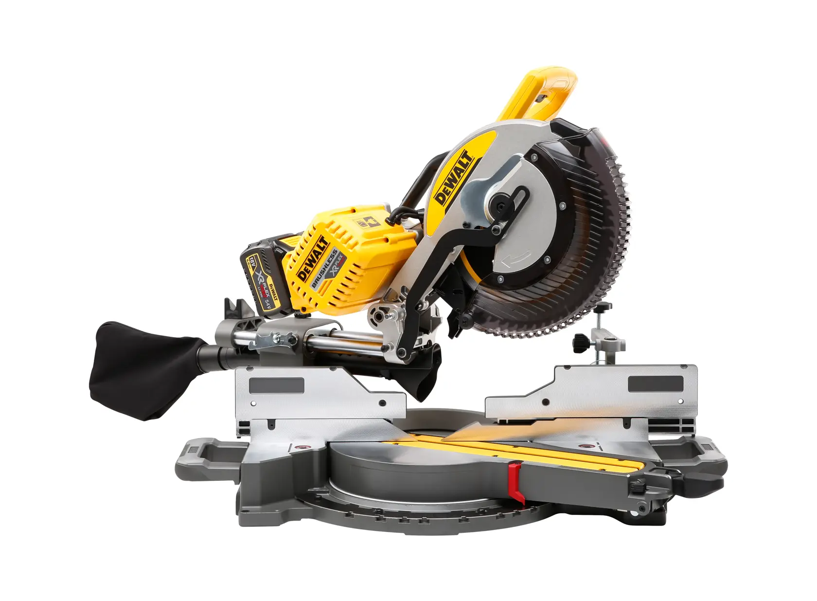 54V 6,0Ah Flexvolt Xr Li-Ion 305Mm Şarjlı Kömürsüz Raylı Ve Zıvanalı Gönye Testere