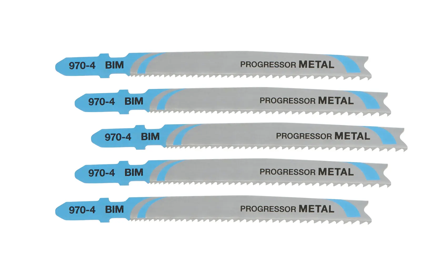 74 mm T-şaft HSS dekupaj testere bıçağı progressor metal (t123x) (5'li paket)