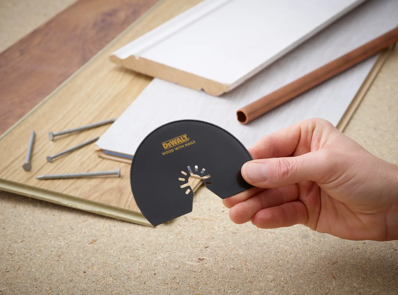 100mm Bi-Metal Yarı Dairesel Titreşim Testere Bıçağı
