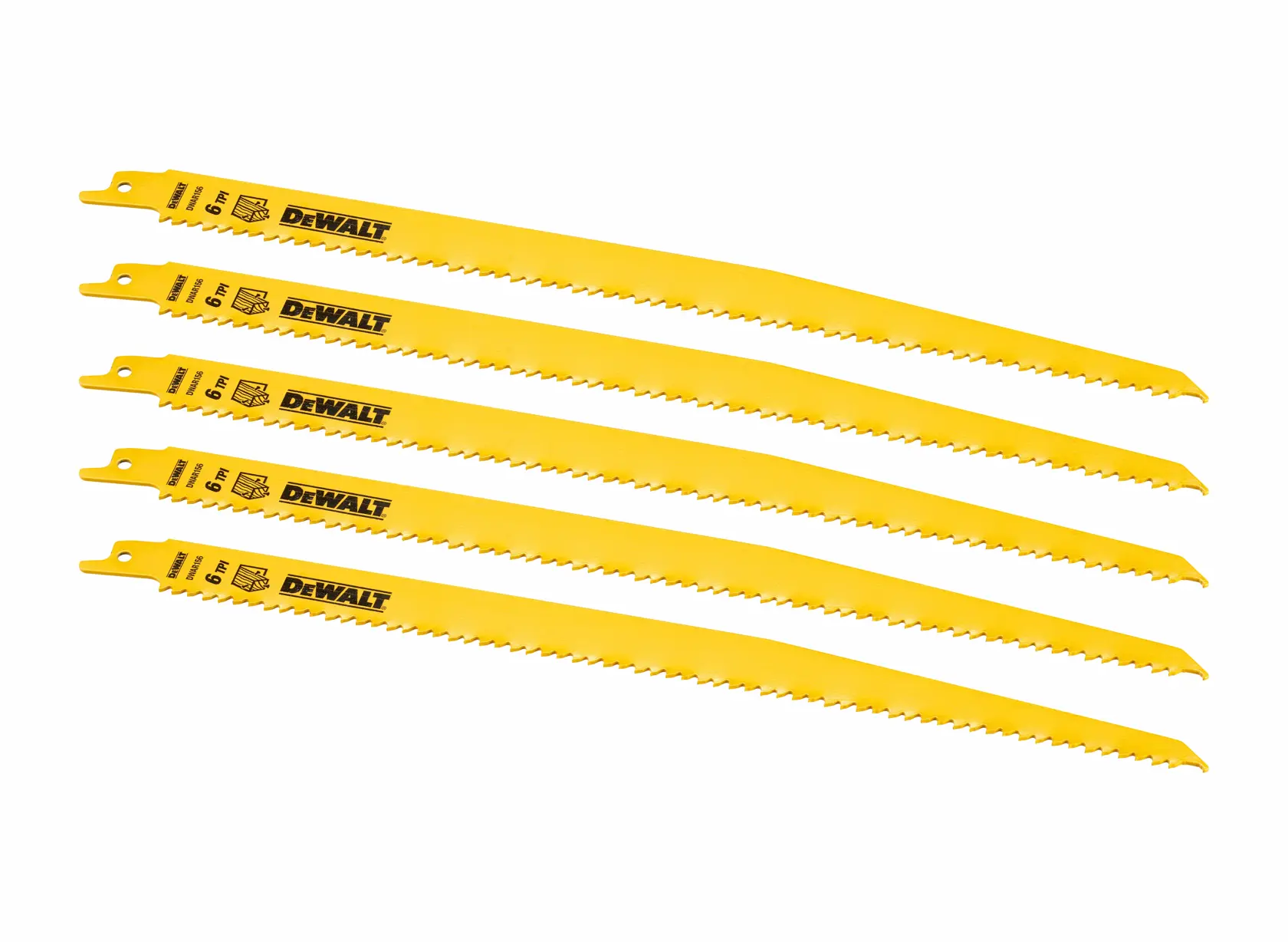 BIM Recip Ahşap Testere Bıçağı 305mm 6TPI (5 Paket)