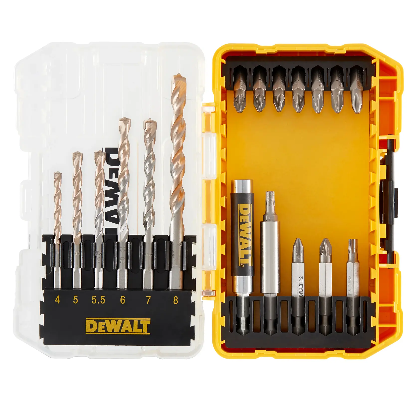 DEWALT logo centered on a white background.