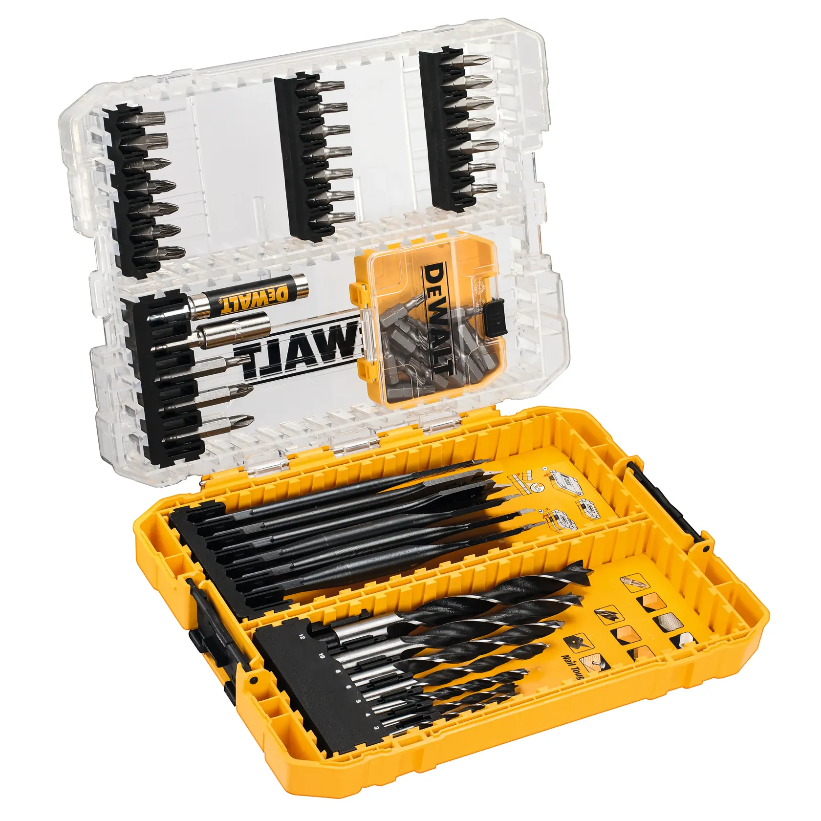 DEWALT logo centered on a white background.