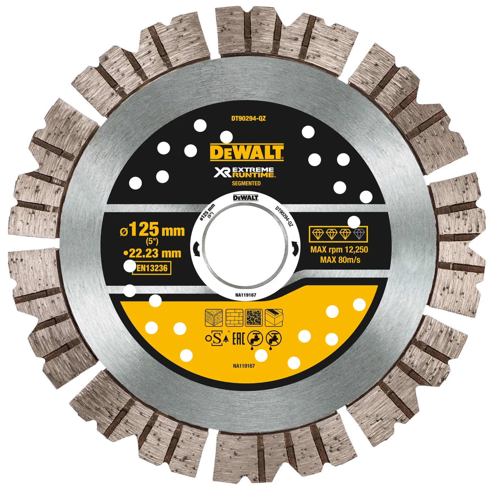 DEWALT logo centered on a white background.