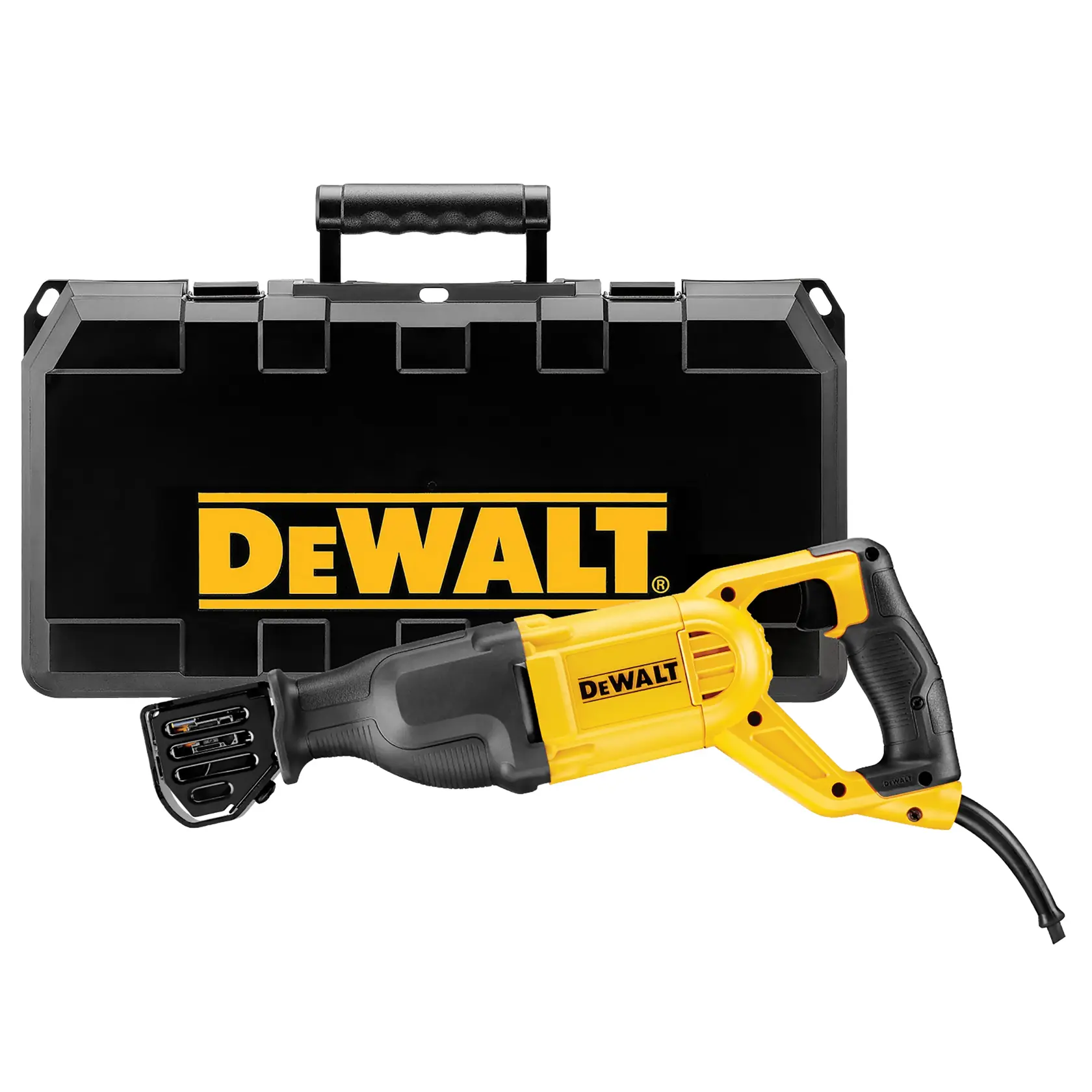 DEWALT logo centered on a white background.