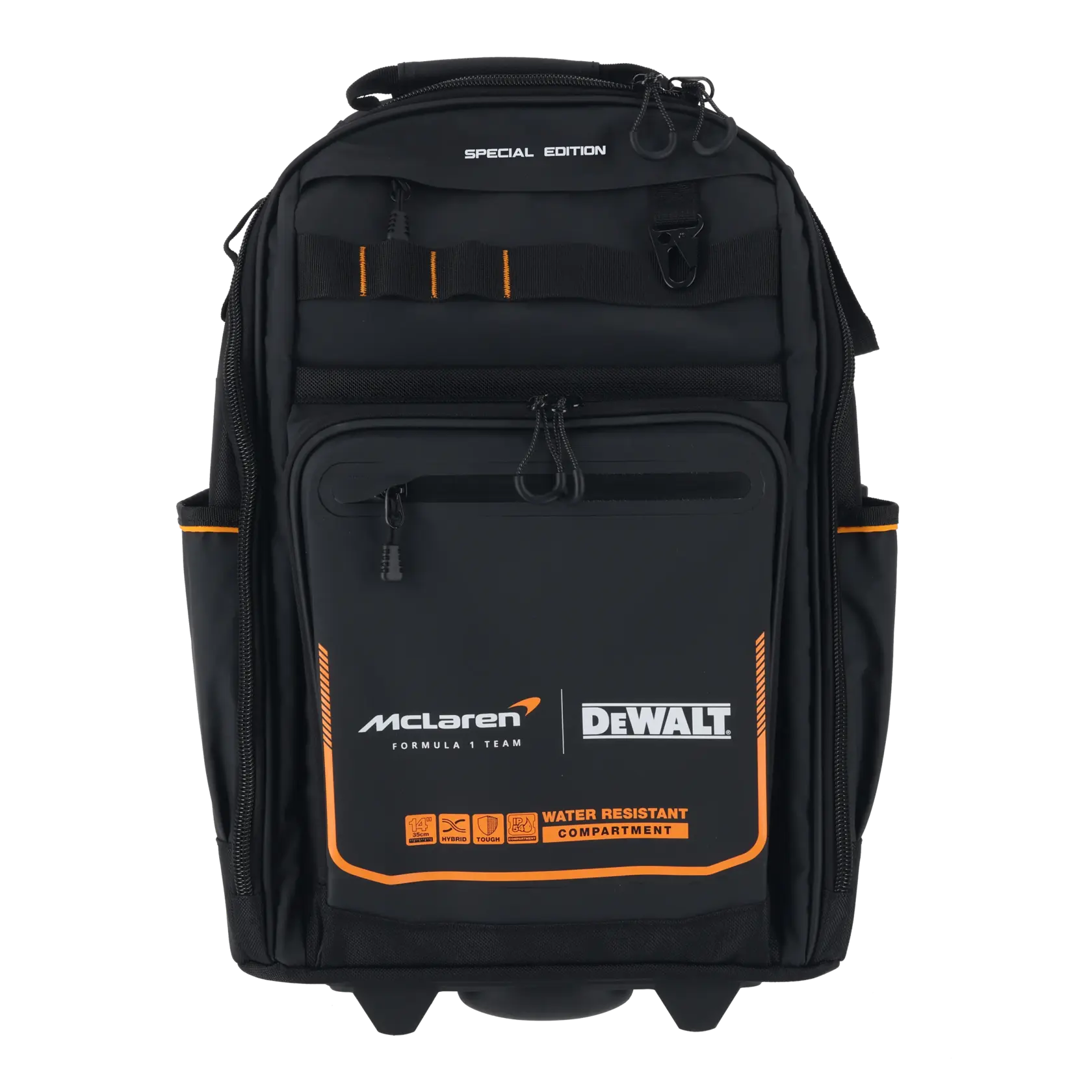 DEWALT® x McLaren F1 Takımı Tekerlekli Profesyonel Sırt Çantası